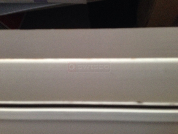 User submitted a photo of closet door hardwear..