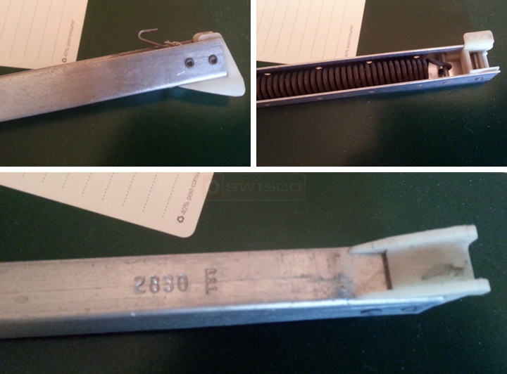 User submitted photos of a window balance.