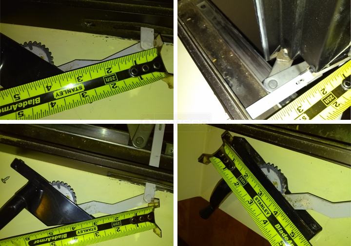 User submitted photos of a window operator.