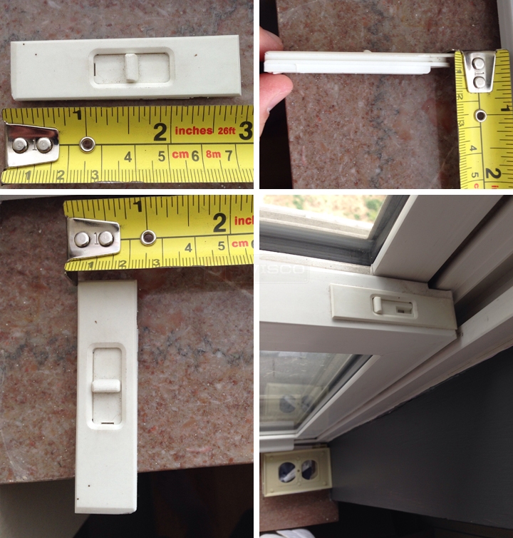 User submitted photos of a tilt latch.