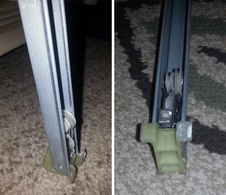 User submitted photos of a window balance.
