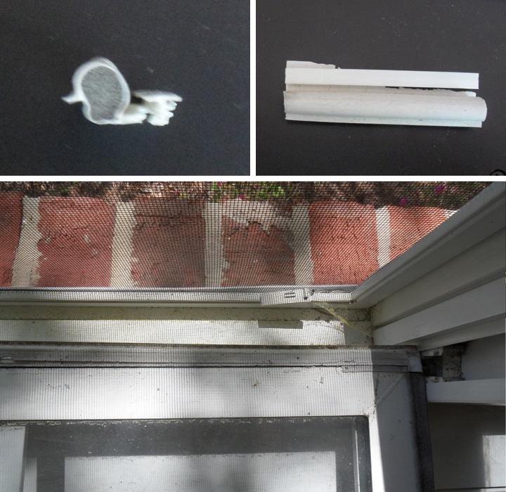 User submitted photos of weatherstripping.