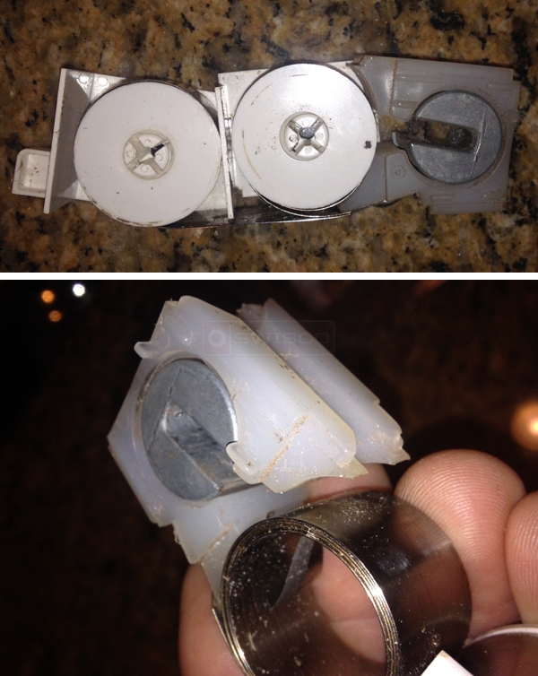 User submitted photos of a coil window balance.