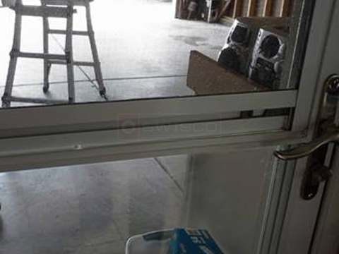 User submitted a photo of a storm door.