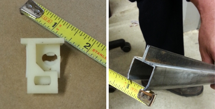 User submitted photos of window hardware.