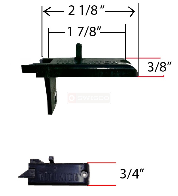 User submitted photos of a tilt latch.