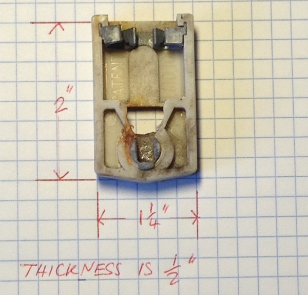User submitted a photo of a pivot shoe.