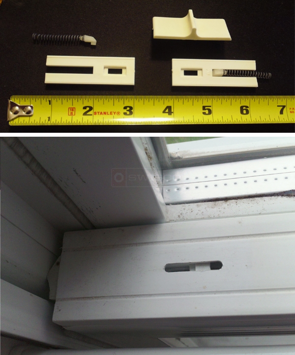 User submitted photos of a tilt latch.