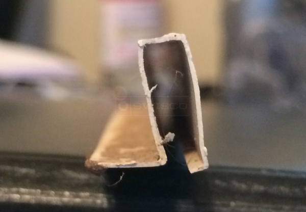 User submitted a photo of a glazing bead.