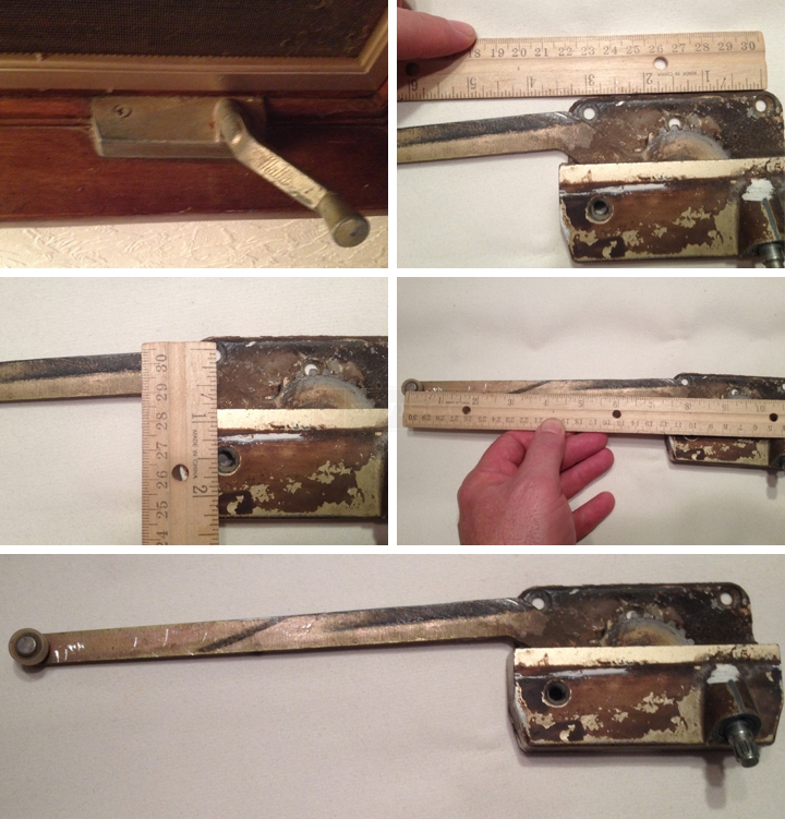 User submitted photos of a window operator.