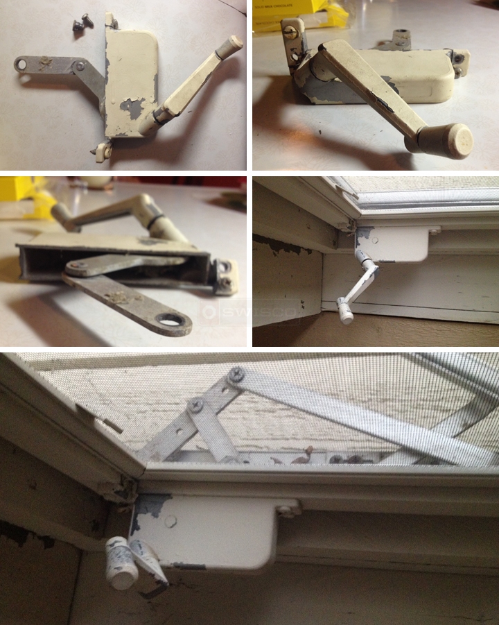 User submitted photos of a window operator.