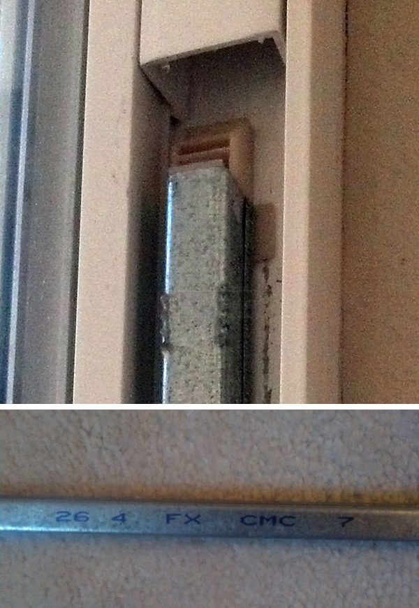 User submitted photos of a window balance.