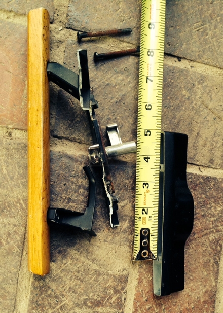User submitted a photo of a door handle set.