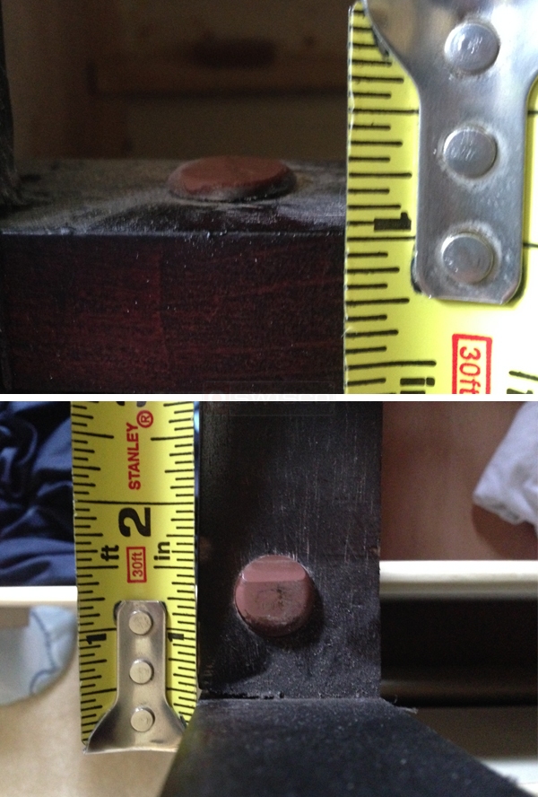 User submitted photos of a drawer glide.