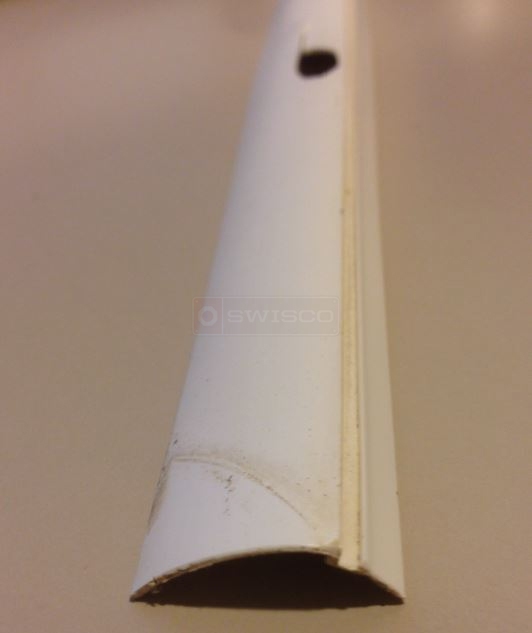 User submitted a photo of snap in glazing.