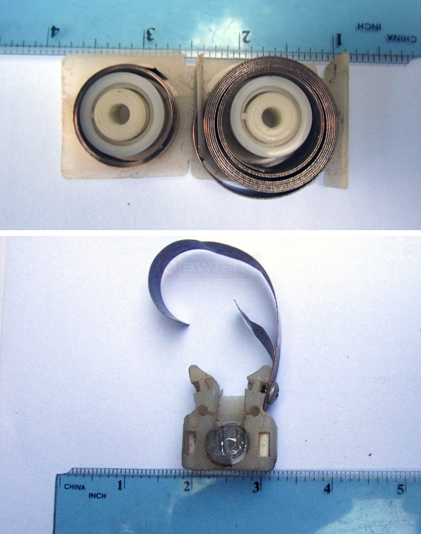 User submitted photos of a coil window balance.