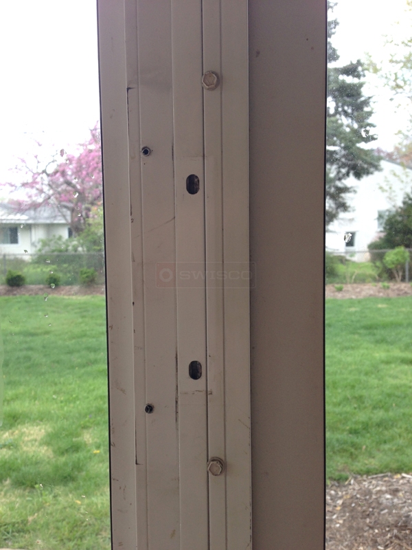 User submitted photos of patio door hardware.