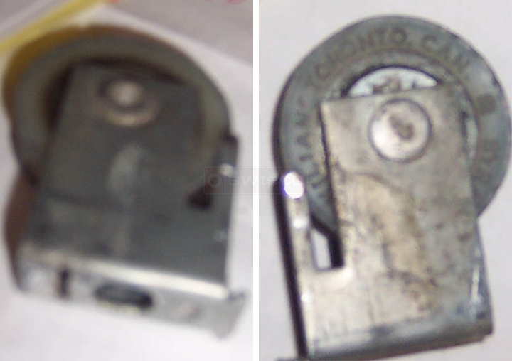 User submitted photos of a patio door roller.