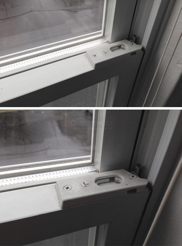 User submitted photos of a tilt latch.