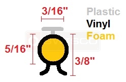 User submitted a diagram of weather seal.