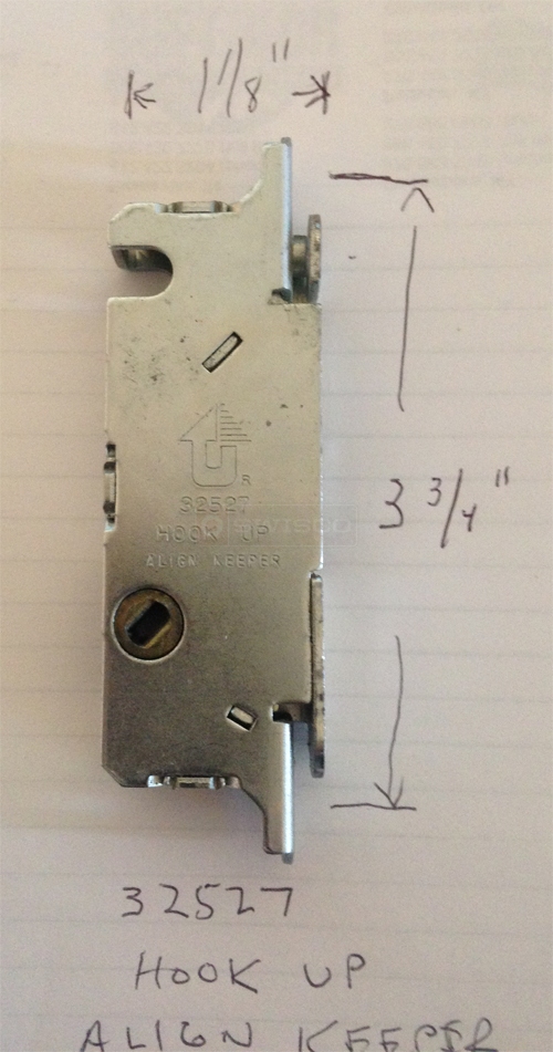 User submitted a photo of a mortise lock.