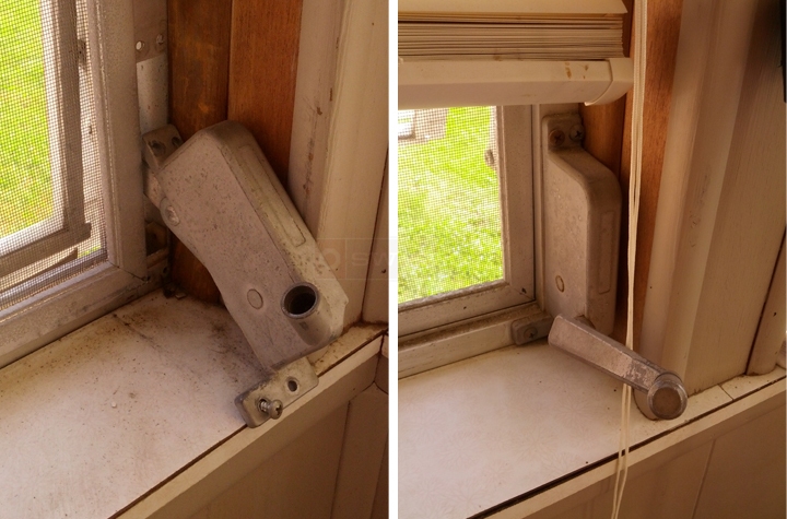 User submitted photos of a window operator.