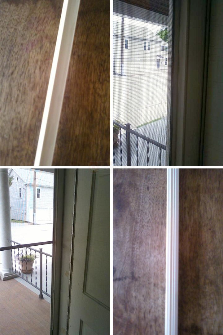 User submitted photos of door hardware.