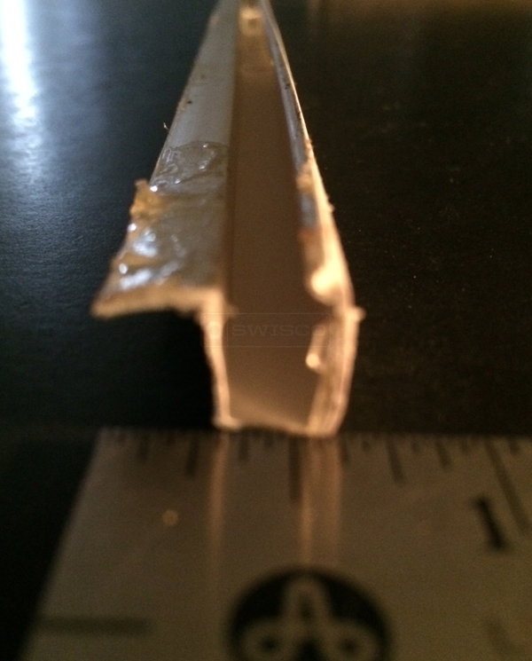 User submitted a photo of snap in glazing.