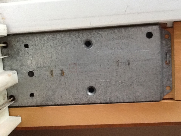 User submitted a photo of an Andersen window balance.