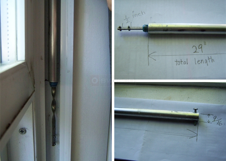 User submitted photos of a window balance.