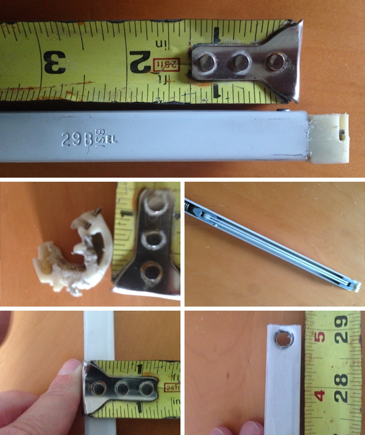 User submitted photos of a window balance.
