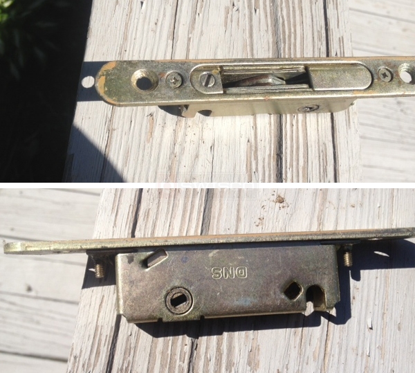 User submitted photos of a mortise lock.