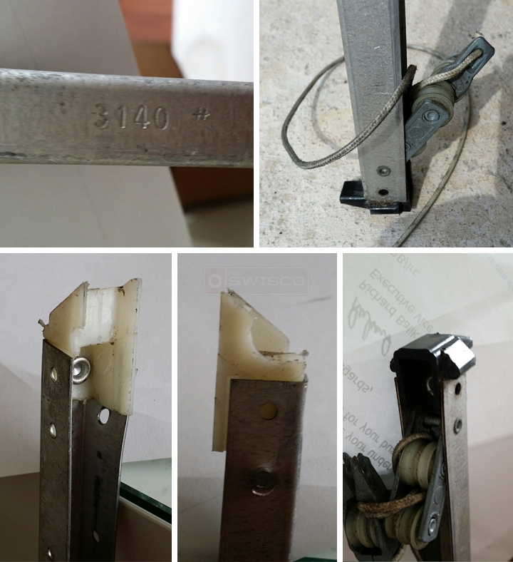 User submitted photos of a window balance.