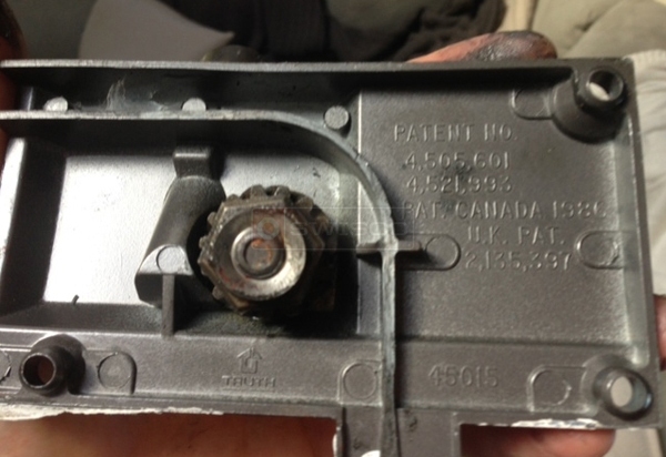 User submitted a photo of window hardware.