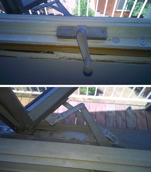 User submitted photos of a window operator.