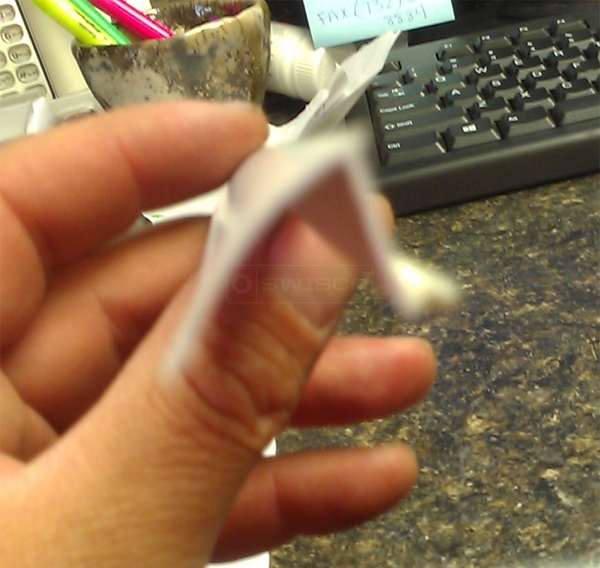 User submitted a photo of snap in glazing.