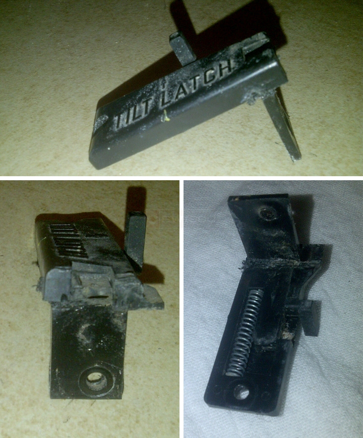 User submitted photos of a tilt latch.