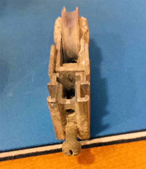 User submitted a photo of a patio door roller.