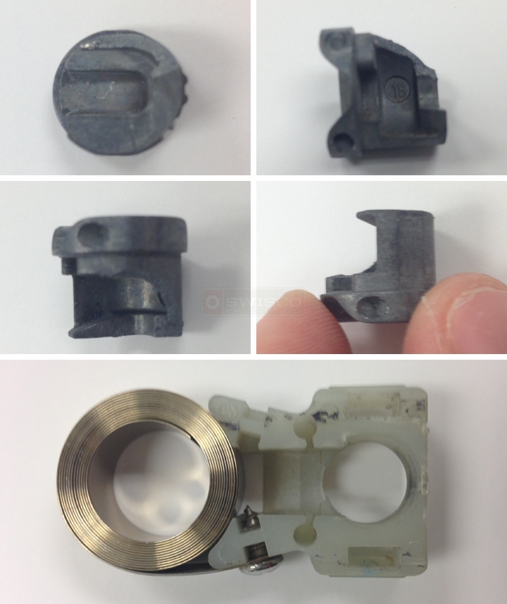 User submitted photos of coil window balance parts.