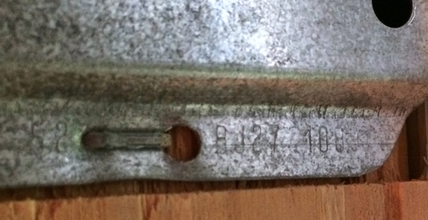 User submitted a photo of an Andersen window balance.