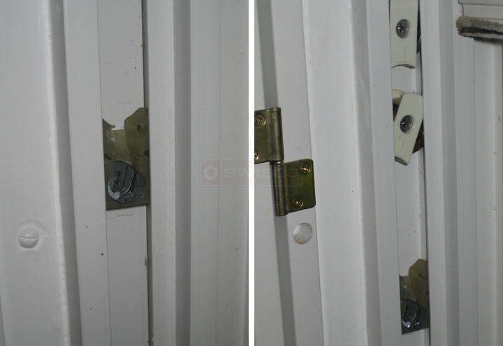 User submitted photos of window hardware.