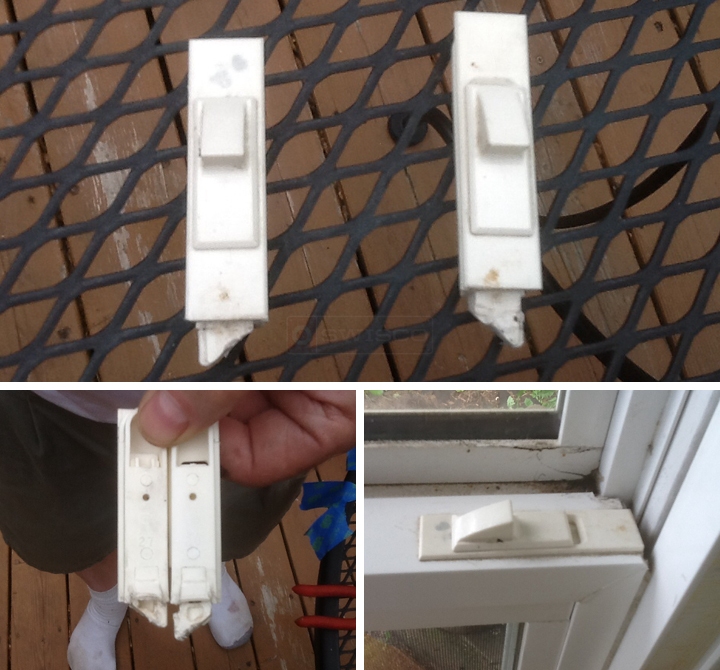 User submitted photos of tilt latches.