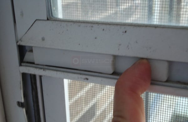 User submitted a photo of a storm window latch.