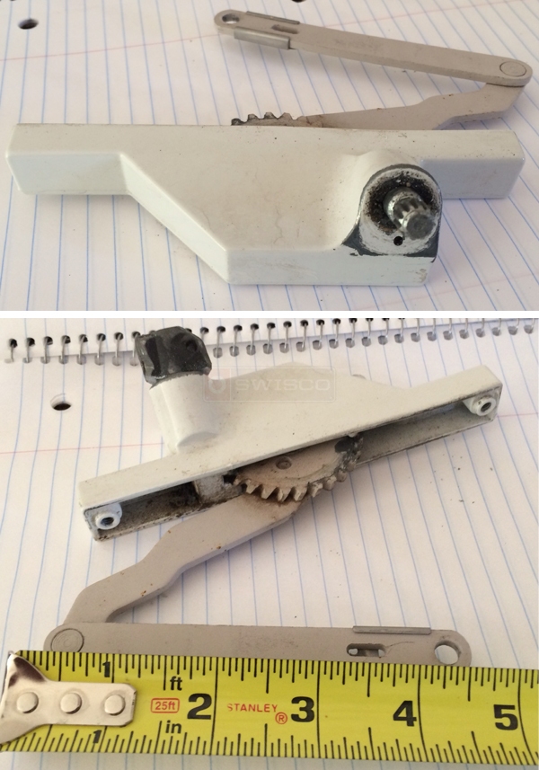 User submitted photos of a window operator.
