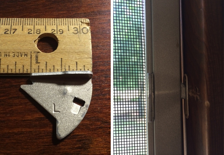 User submitted photos of a knife latch.
