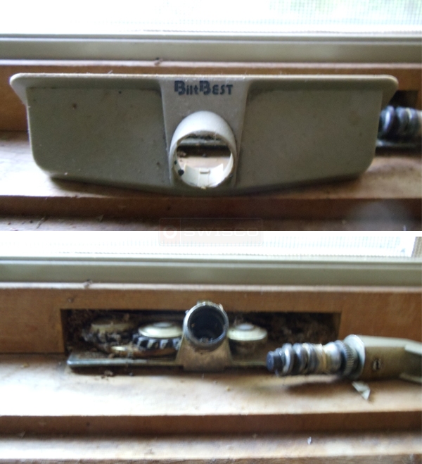 User submitted photos of a window operator.