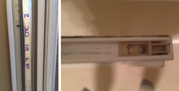 User submitted photos of window hardware.