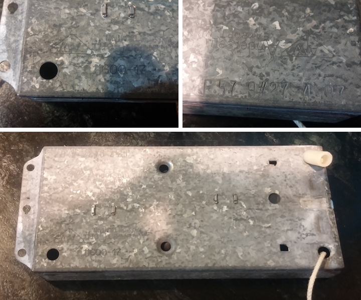 User submitted photos of an Andersen window balance.
