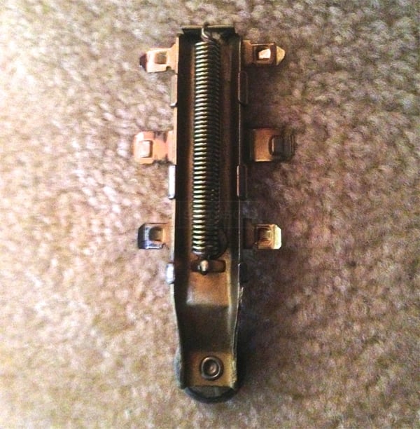 User submitted a photo of closet door hardware.