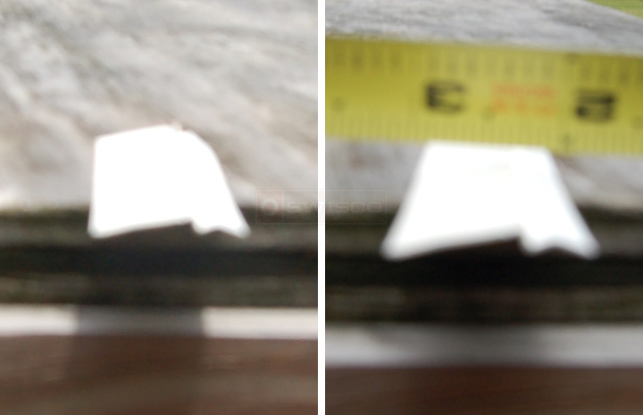 User submitted photos of snap in glazing.